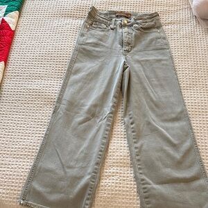 Judy Blue Women's Tummy Control cropped wide leg